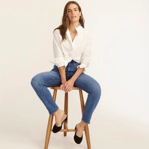J. Crew Tall Curvy Vintage Slim-Straight Jean in Warm Surf Wash Size T25